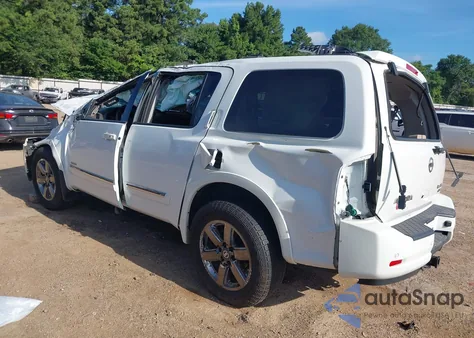2013 Nissan Armada Platinum from USA, damaged, VIN 5N1BA0NF6DN611710